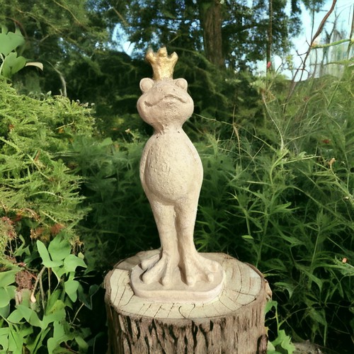 Frosch eddy mit krone höhe - eddy,