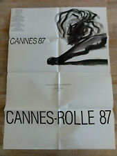 Kinoplakat CANNES-ROLLE 87