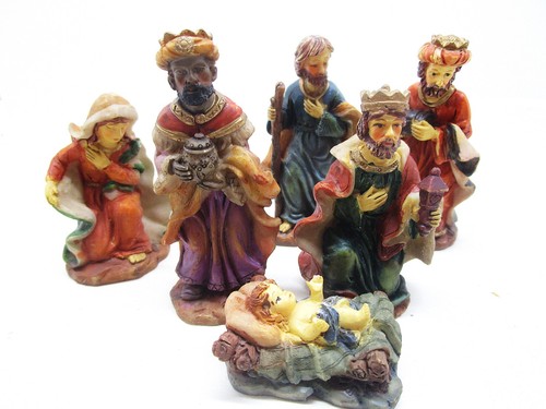Krippefiguren 6 teiliges - ,