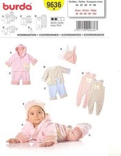 Schnittmuster Burda 9636 Kombi