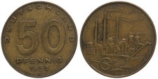 Deutschland - DDR 50 Pfennig 1950 A - X