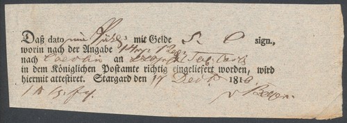 407854 preußen postschein - 407854),
