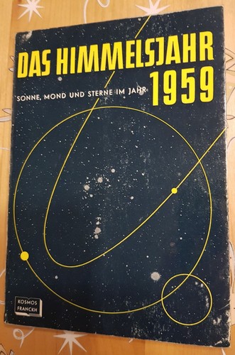 Das himmelsjahr 1959 sonne - das,