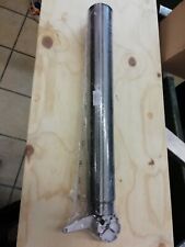 1 Tischbein Ø 90mm 705-730 mm Tischbein Tischfuß Edelstahl Optik Möbelfuß stahl