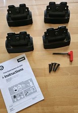 Thule Rapid System Kit 4001 – Dachträger Montagekit Audi A6 Avant C6 C7