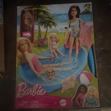 Barbie Pool Playset Doll with