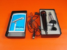 DDR Mikrofon RFT DM 2413 M Ständer Schachtel Anleitung Deko Sammler