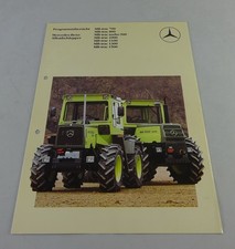 Faltprospekt mercedes benz - faltprospekt, mercedes-benz