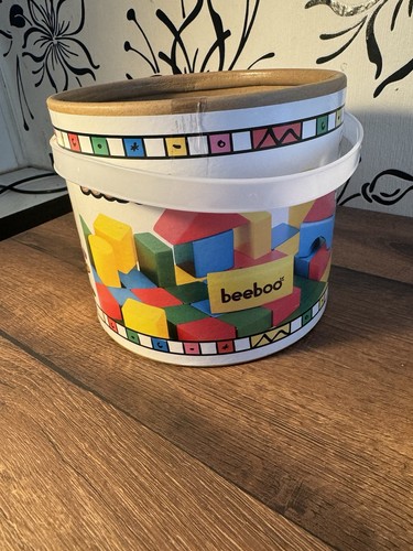 Beeboo holzbausteine eimer - holzbausteine, im