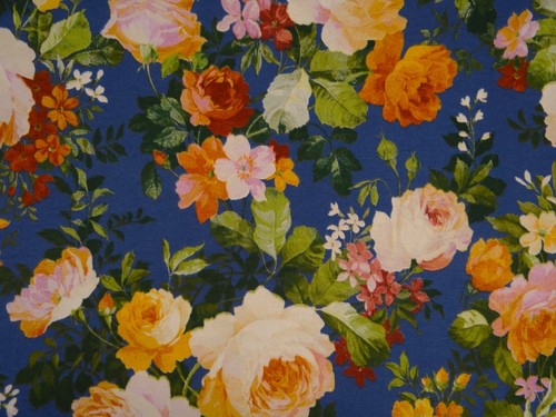 Dekostoffe rosen blumen - 0,50,