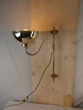 Wandlampe Verstellbar Messing Design Wandleuchte Schiebestange Vintage 32c2