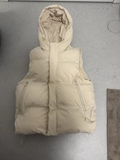Zara Beige Unisex Weste Gr. L