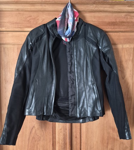 Motorrad lederjacke schwarz - lederjacke,