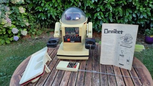 Tomy 5402 roboter omnibot 1984 - tomy,