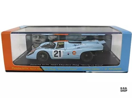 Porsche 917k checker flag - porsche,