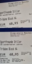 2x Tickets Sportfreunde