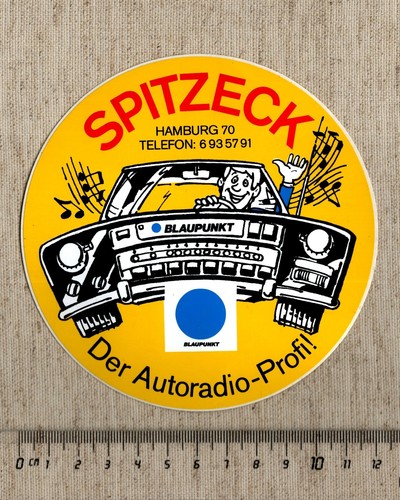 Aufkleber sticker blaupunkt - aufkleber/sticker,