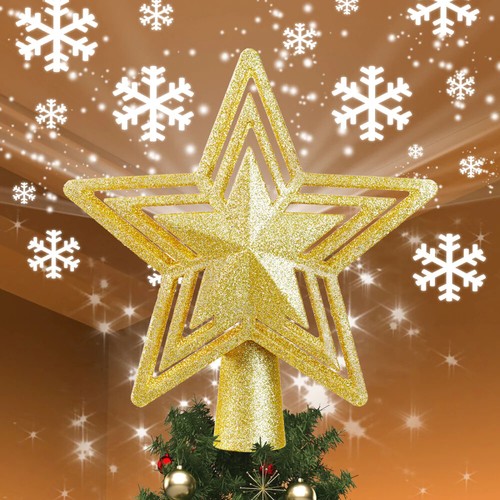 Led weihnachtsbaumspitze stern - led,