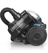 CLEANmaxx Zyklon-Staubsauger 800W Beutellos, EPA- und Abluftfilter schwarz