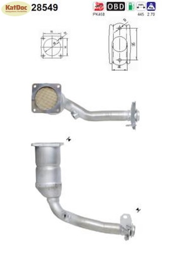 Katalysator für peugeot - katalysator,
