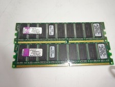 KINGSTON RAM SET 2GB (2x 1GB) (2x KTM4049/1G  PC-3200) DDR1 für PC #R354