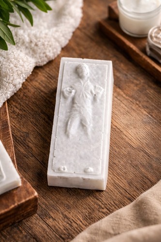 Carbonite figure soap - carbonite,