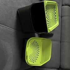 Tupperware Kartoffel- und Zwiebel-Lager 8,3l/5,5l, Schwarz-Grün