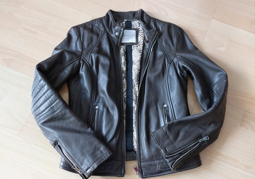 Wie neu leder - leder-jacke, 36