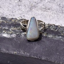 Edel Opal Ring, 925er Silber