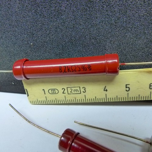 Vintage draht widerstand - 5.pc,
