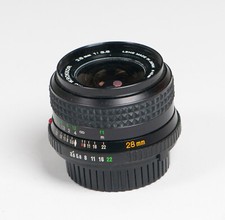 MINOLTA Rokkor MD 28 mm 1:3,5 (Weitwinkel) Weitwinkelobjektiv TOP Zustand!