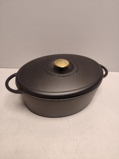 TEFAL Pierre GAGNAIRE HERITAGE Bräter aus Stahlguss, oval, 34 x 26 cm, 7,2 l, In