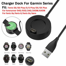 Für Garmin Vivoactive 3 4 4S Music Fenix 6 6S 6X Pro 5 USB Ladekabel Ladestation