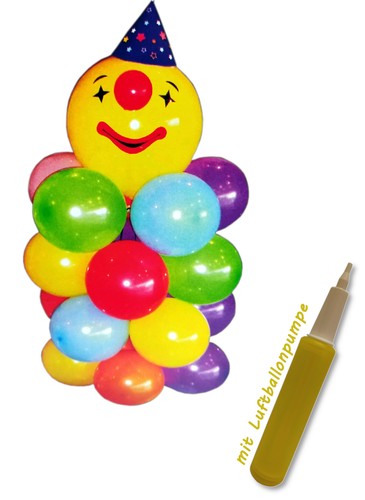 Diy ballonfigur clown - diy, 110cm