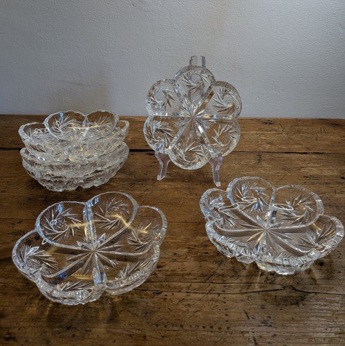 Glasschalen 6er set - glasschalen, luxus
