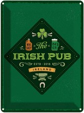 Blechschild 40x30 cm Ireland