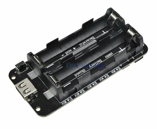 Battery shield 2x18650 - battery,