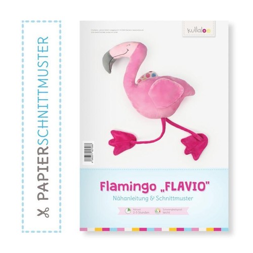 Kullaloo print book - kullaloo, flamingo