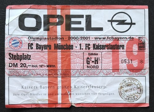 Ticket bundesliga 2000 - ticket,
