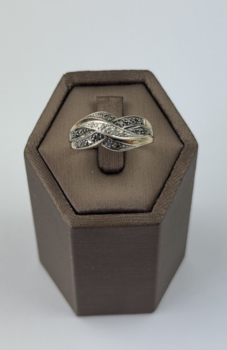 Onyx und diamant ring kt - diamant, 9