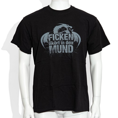 Ficken likör shirt - ficken, schwarz