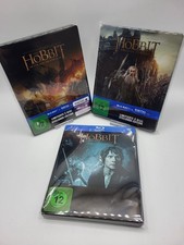 DER HOBBIT TRILOGIE Blu-Ray Steelbook Sammlung REISE SMAUGS EINÖDE 5 HEERE