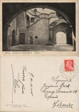 Cartoline Poppi Castello dei Conti Guidi Interno 1934