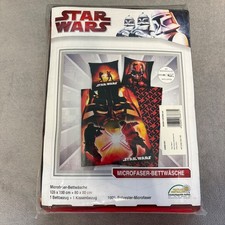 Star Wars Bettwäsche Darth Vader Anakin Obi-Wan Kenobi 135 x 200 cm 80 x 80 cm