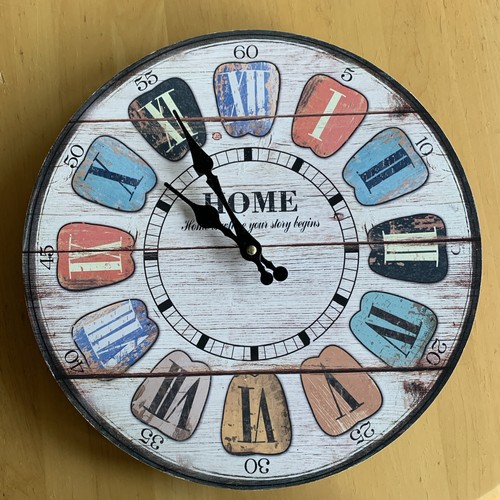 Wanduhr groß faber 35cm - groß,