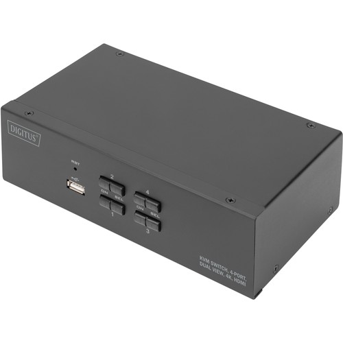 Digitus kvm switch hdmi - 4x,