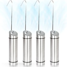 4er SET Luftbefeuchter Heizung Edelstahl Wasser Verdunster Verdampfer Heizkörper