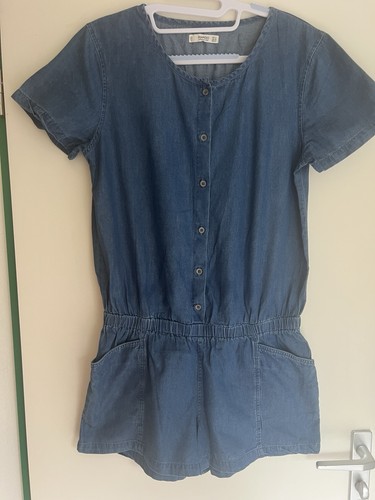 Mango denim jumpsuit - denim,