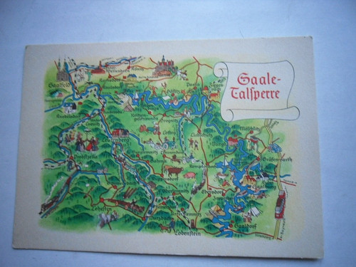 Saale talsperre bucha - saale,