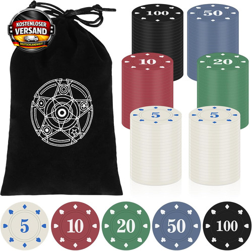 Zocipro 120 stück - 120, pokerchips